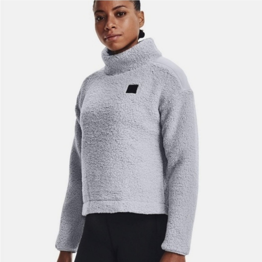 Under Armour Women's Sherpa Fleece Mock Size Large‎